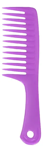 Peineta Para Cabello Húmedo De Dientes Anchos, Mango