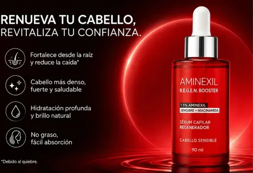 /ljzs’fsuero Capilar 90ml, Regenera Folículos Y Previene El