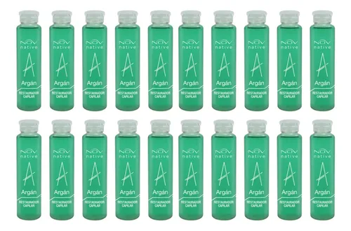 Ampolla Argan Nov Restaurador Capilar 15ml X 20 Unidades