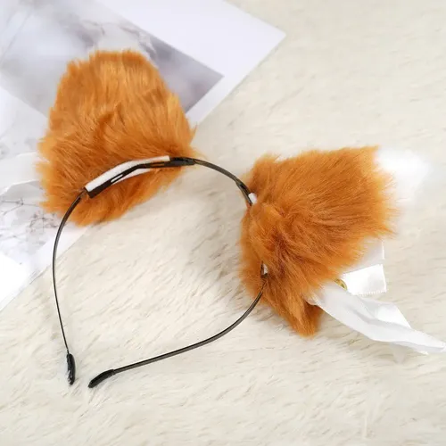 Hair Bow For Women, Girls And Foxes, Soft, // -///