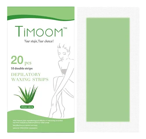 Tiras De Cera Face Aloe