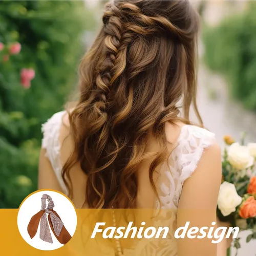 6 Cintas Para El Pelo, Cintas Para El Pelo, Coletas Elástica