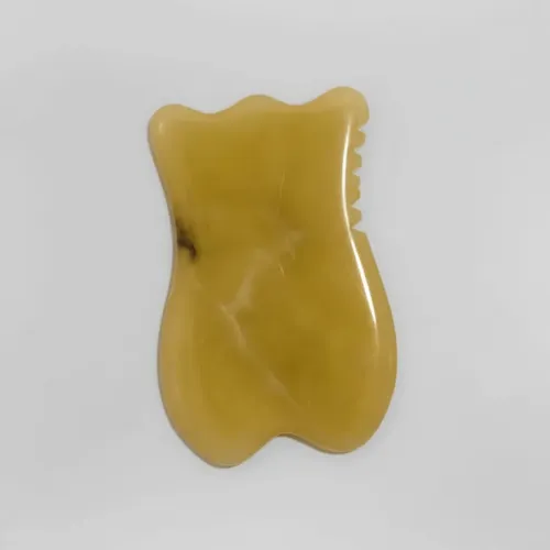 Piedra Gua Sha Tulip Facial Y Corporal Piedra Onix Marmol