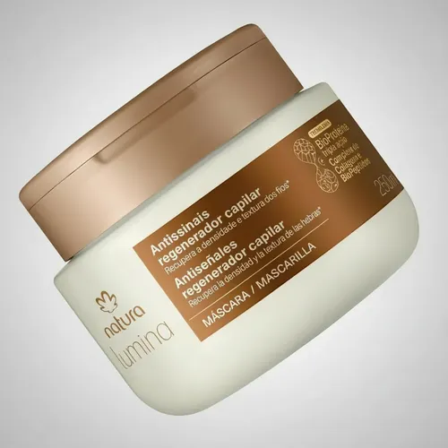 Lumina Mascara Regeneradora Capilar Antiseñales Natura