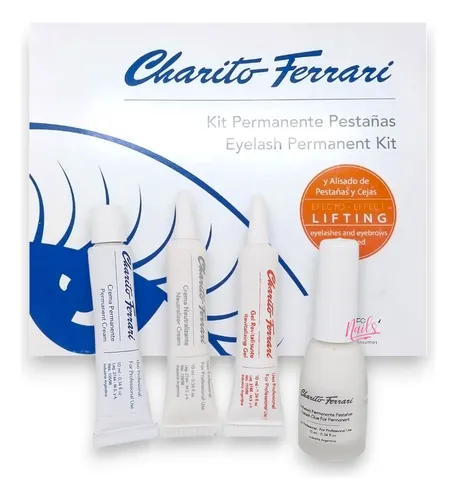 Kit Laminado Permanente Charito Ferrari Cejas Y Pestañas