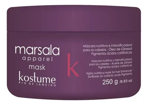 Máscara Kostume Marsala Apparel Fijadora De Color 250gr