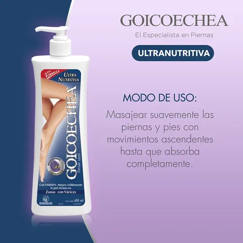 Goicoechea Crema Corporal Ultranutritiva 400ml