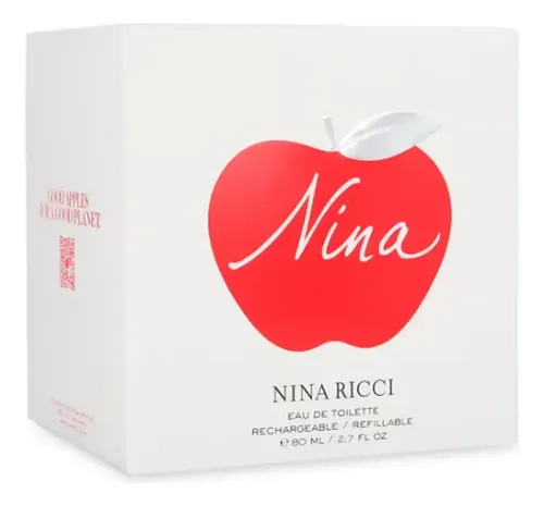 Perfume Para Mujer Nina Ricci Edt Refillable 80ml