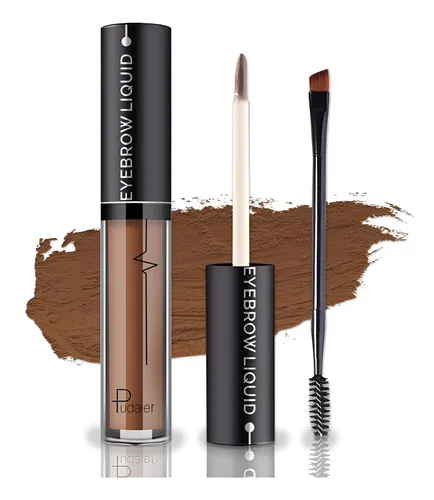 Gel De Cejas Impermeable Yoleto Marrón Oscuro 25g Con