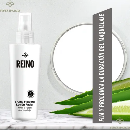 Bruma Fijadora Maquillaje Hidrata Y Refresca 65 Ml Reino