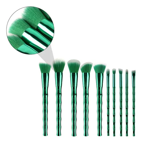 Kit De Brochas De Maquillaje Multifuncionales, Brochas //qh