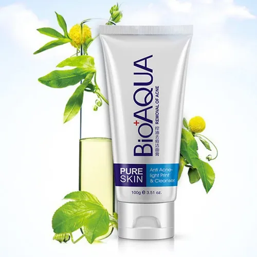 Jabón Bioaqua Pure Skin Antiacné para el Control de Grasa y Poros con Centella Asiática