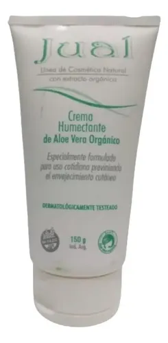 Crema de Noche Antiedad Jual con Vitamina A Aloe Vera Aceite de Jojoba Vegana