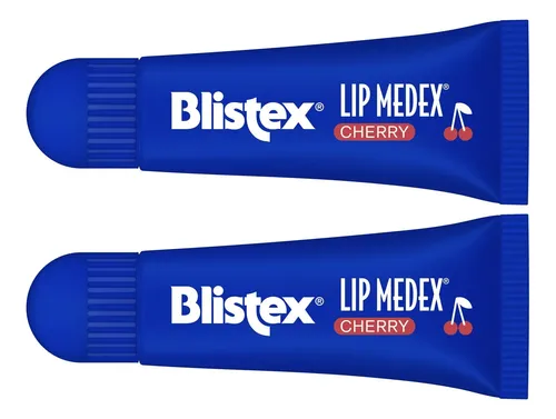 ], Bálsamo Labial Blistex Lip Medex Cherry Tube 2×0,35 Onzas