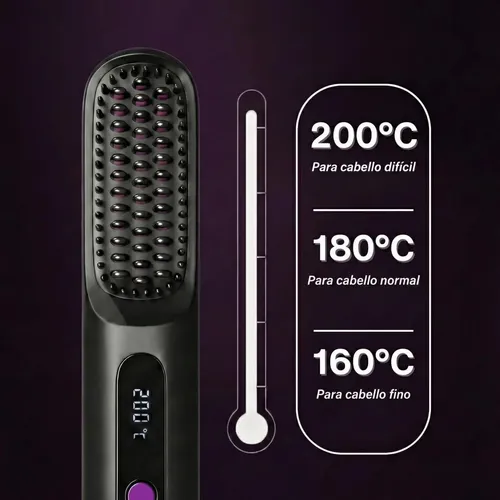 Junc Cepillo Suavelia Para Cabello Corto(blanco) Azul