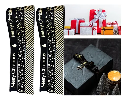 6 Cajas De Regalo Para Envolver Regalos, Cintas Para El Pelo