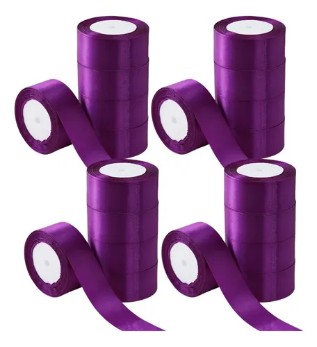 20 Rollos De Liston Decorativa De 4 Cm De Ancho, Largo 45 Gp