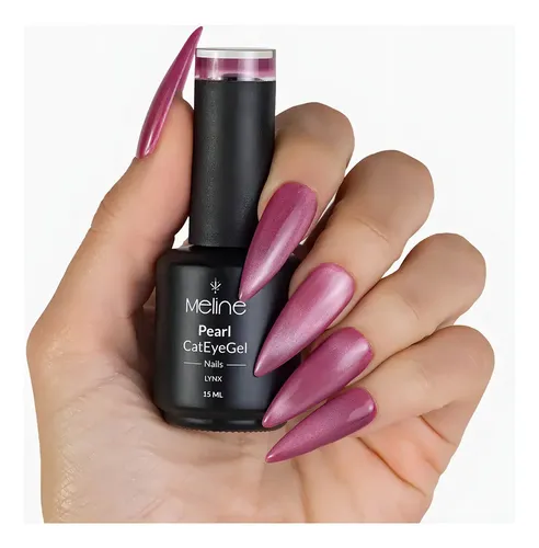 Esmalte De Uñas Pearl Cat Eye Gel X15ml Meliné Color Lynx