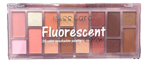 Paleta De Sombras X16 Colores Fluorescent Glow Miss Lara