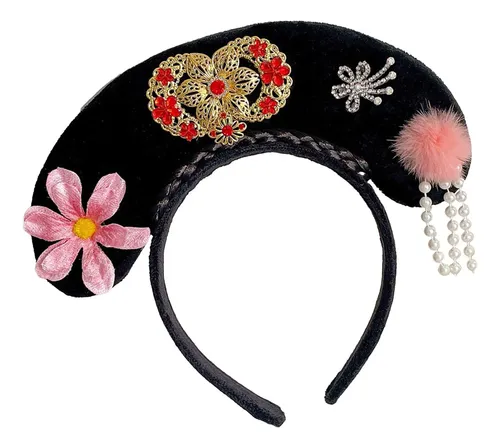Tocado Chino De Flores Hanfu, Aro Para El Pelo, Estilo G Www