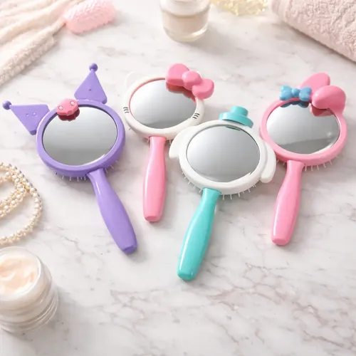 Cepillo Doble De Cabello Hello Kitty Kurumi Cinamonroll