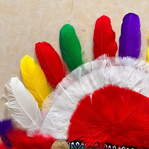 2 Tocado De Plumas, Diadema Para El Pelo, Para Puesta En