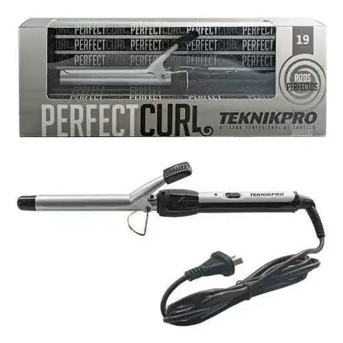 Teknikpro Perfect Curl Buclera Profesional Pelo Ondas 19mm