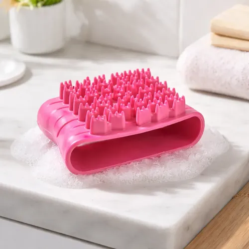Cepillo Masajeador Para Cabello Cuerpo Doble Ambas Caras