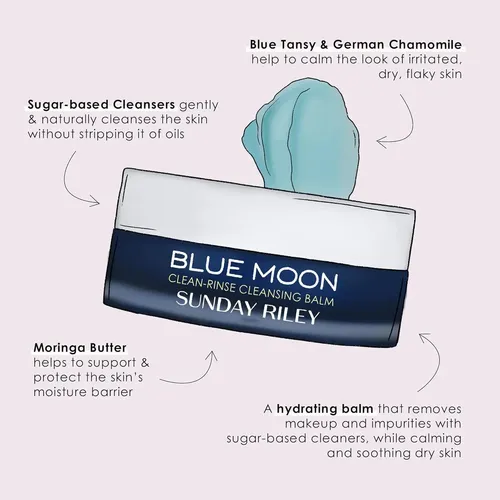 Bálsamo Limpiador Sunday Riley Blue Moon 103.5 Ml
