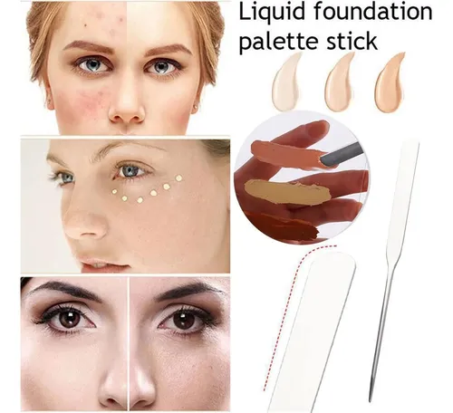 Makeup Spatula And Palette Set, Including Acrylic Makeup