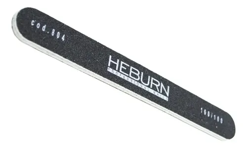 Lima Plana Heburn Recta 804 Acrílicas Gel Gramaje 100