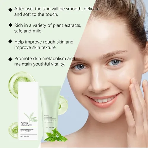 Gel Exfoliante Que Limpia Suavemente Y Reduce Los Poros, 60  White