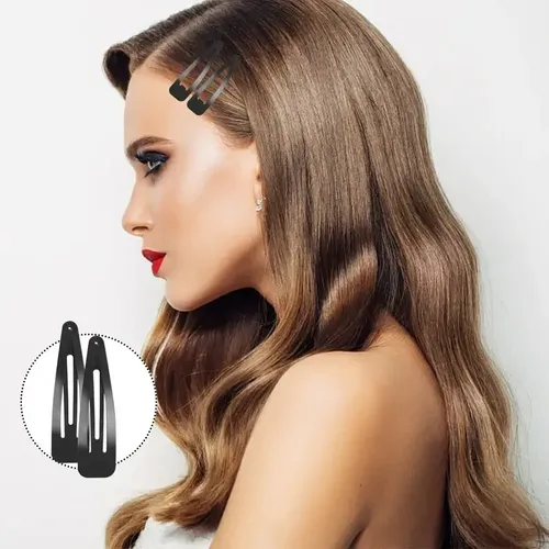 Tic Tac Hebillas  Pelo Broche Lisos Blister X 12 Unidades