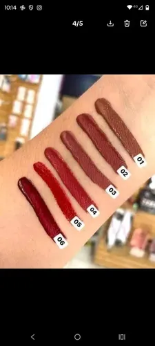 Labial Liquido Mate Saniye Superstay Indeleble L1330 Color Tono 02 Nude