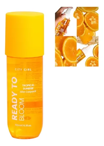 City Girl Body Splash Ready To Glow Tropical Mujer 90ml