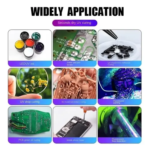 Lámpara Uv Led Para Impresora 3d Con Display Digital