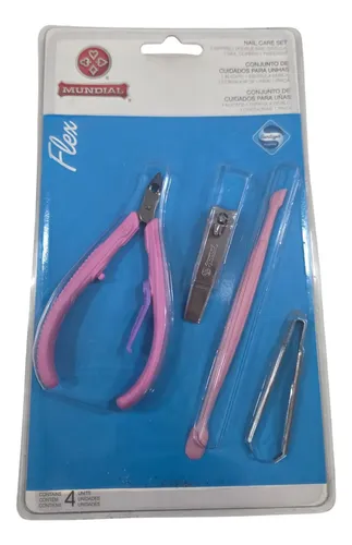 Mundial Cortaúñas 154-fl Flex Kit De 4 Articulos