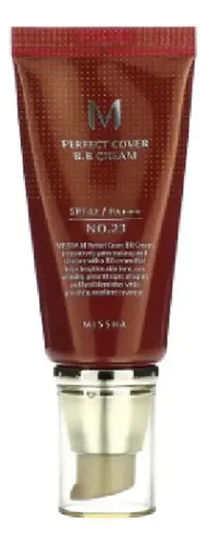 Base de Maquillaje Missha Perfect Cover BB Cream para Piel Madura con FPS 42