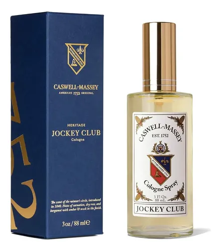 Colonia En Aerosol Caswell-massey Jockey Club, Mezcla Aromática De Ámbar, Bergamota Y Jazmín, Colonia En Aerosol Perfumada Para Hombres Y Mujeres