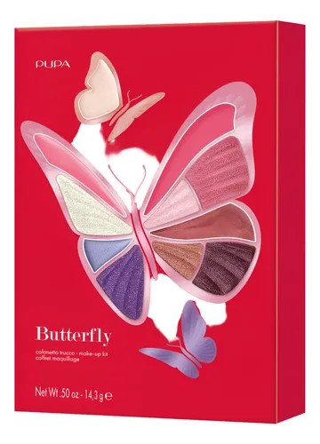 Pupa Butterfly Paleta Sombras Vibes Violet