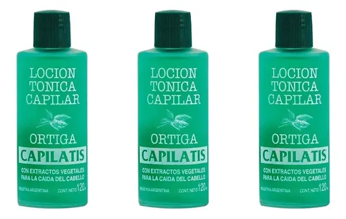 Capilatis Ortiga Locion Tonica Capilar Anticaida 120ml X 3 U