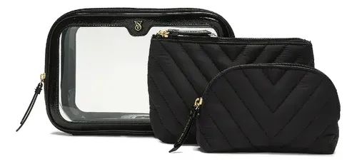 Bolso De Maquillaje 3 Piezas Victorias Secret
