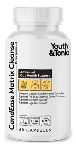 Suplemento Youth & Tonic Candease Cleanse Matrix 60 Pastilla