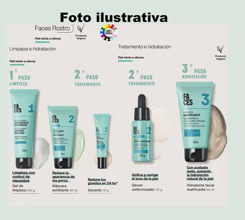 Mascarilla Exfoliante Renova+ Faces Natura