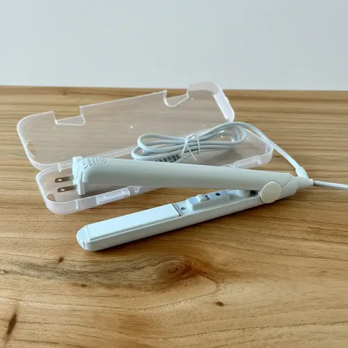 Planchita Mini Para Flequillo Pelo Para Cartera Viaje