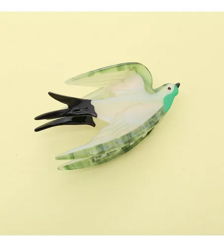 Fun Swallow Clip (1 Unidad), Color Verde