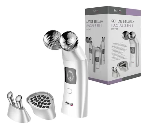 3 En 1 Duga Masajeador Limpiador Belleza D1767 Facial 12c