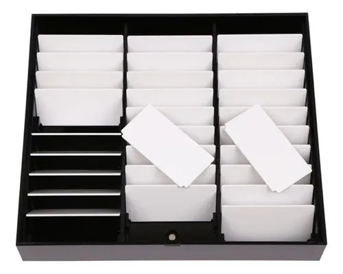 Caja Expositora De Almacenamiento De Uñas Postizas, 33 Cuadr
