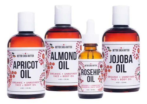 Aceite De Rosa Mosqueta, Mejor Manteca De Karité Orgánica, 3