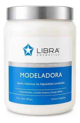 Libra Crema Modeladora Para Masajes X 980 G